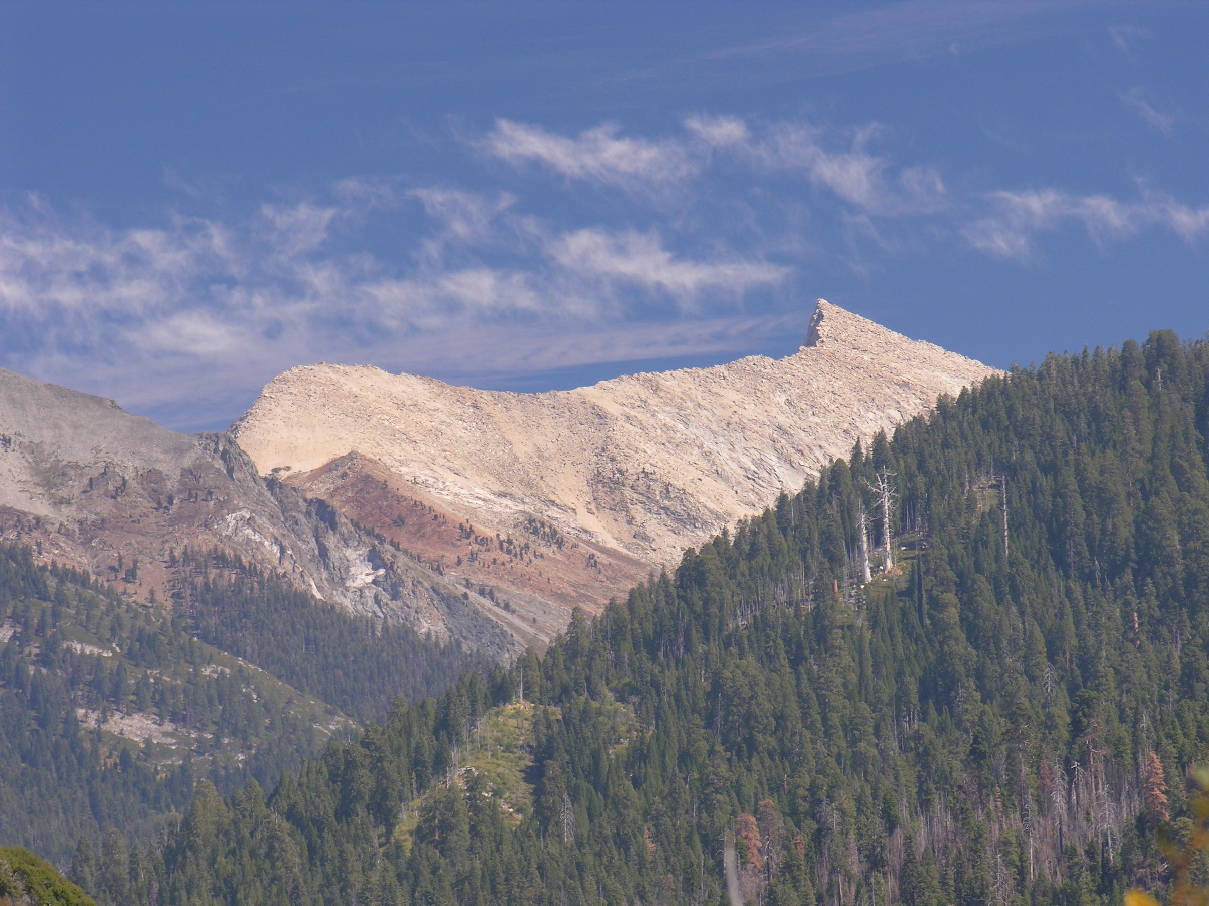 Sawtooth Peak seen from the Mineral King valley