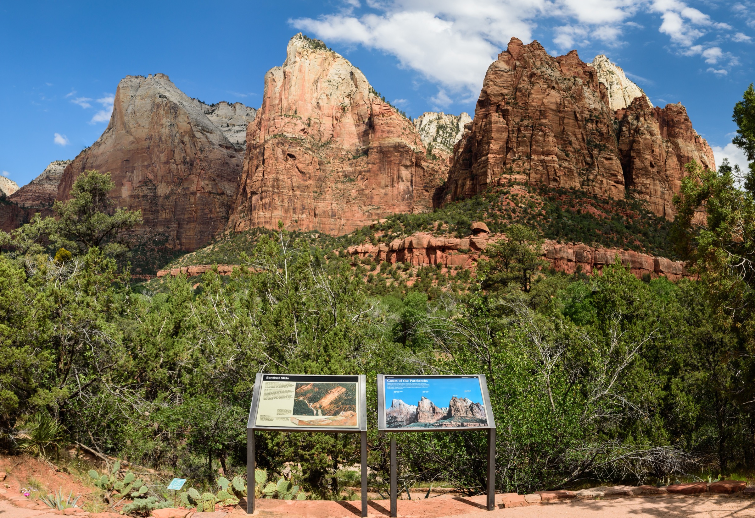 USA — Zion and Kolob Canyons day-hikes