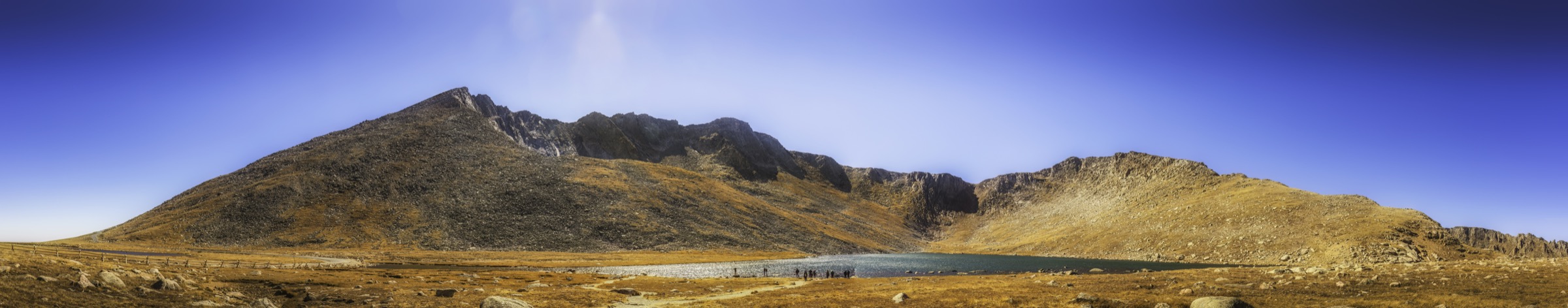 Summit Lake panorama in the Mount Blue Sky Recreation Area, the highest paved trailhead on the Front Range