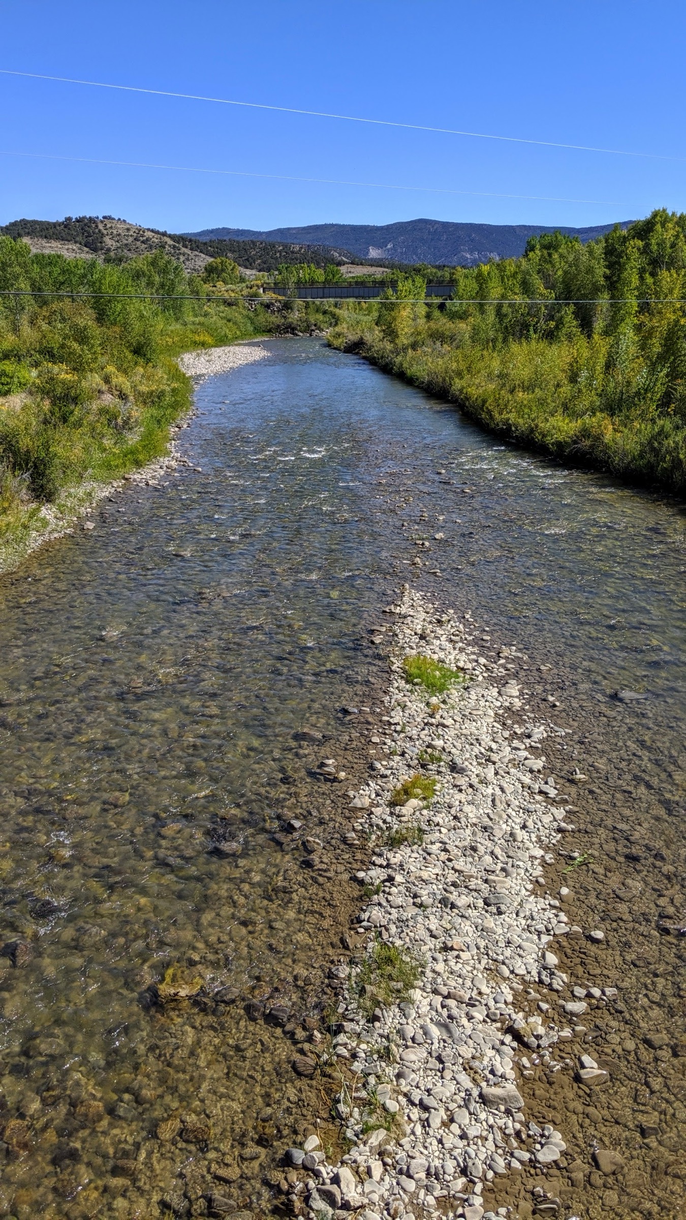 The Piedra River in south-western Colorado, on the San Juan side of the South San Juans