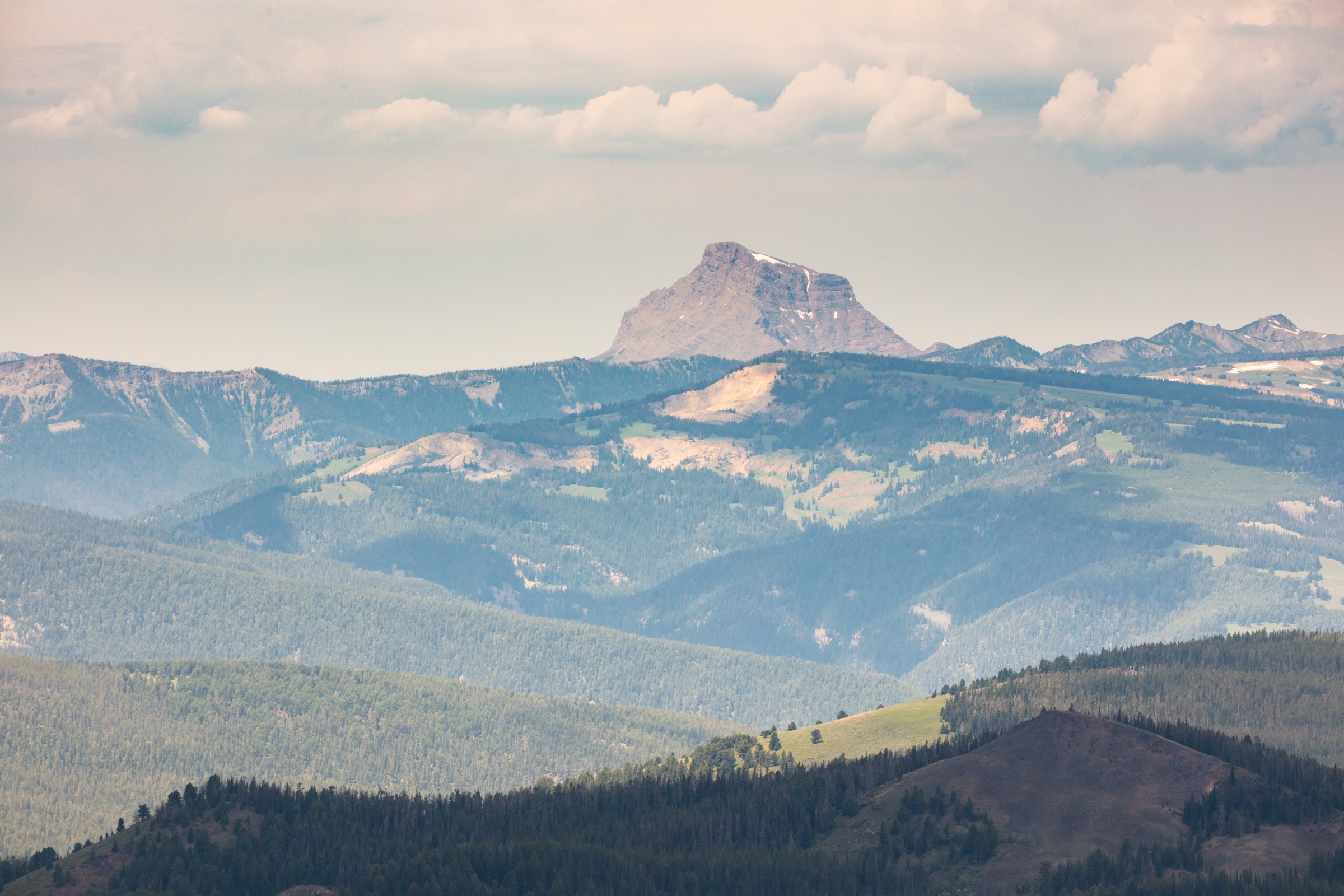 Sphinx Mountain seen from the Ramshorn Peak Trail, Custer-Gallatin National Forest, Montana