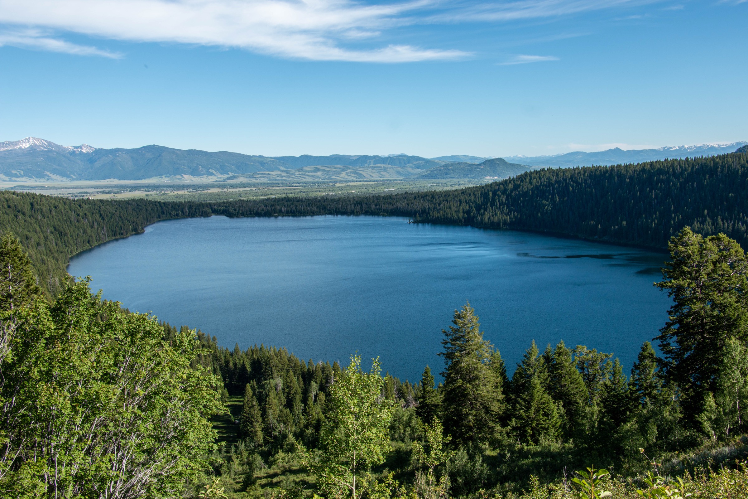 Phelps Lake from the Phelps Lake Overlook, Grand Teton National Park, Wyoming