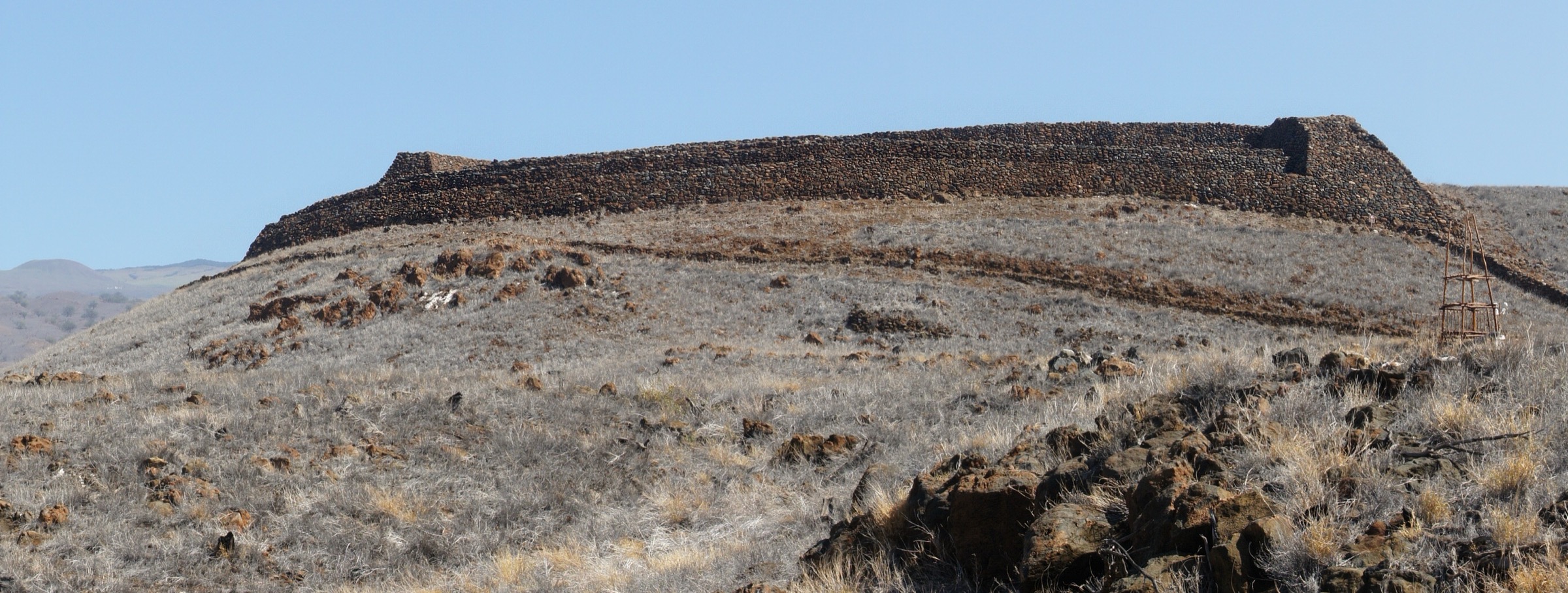 Puʻukoholā Heiau above Kawaihae, South Kohala