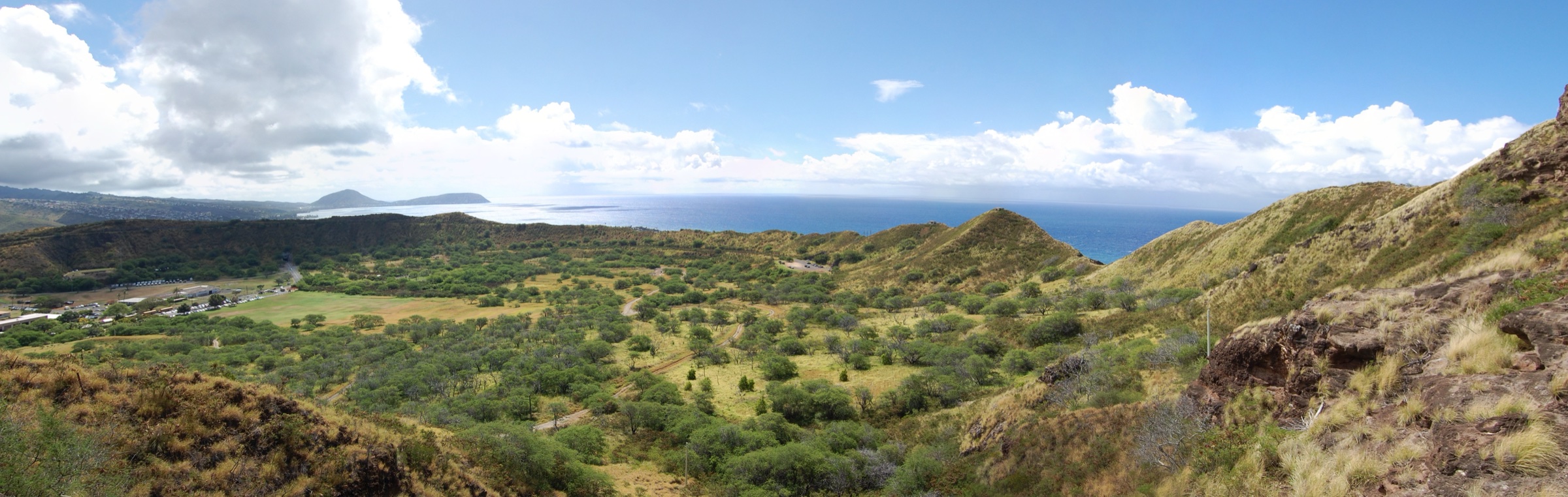 USA — Oʻahu : crêtes et collines d'Honolulu