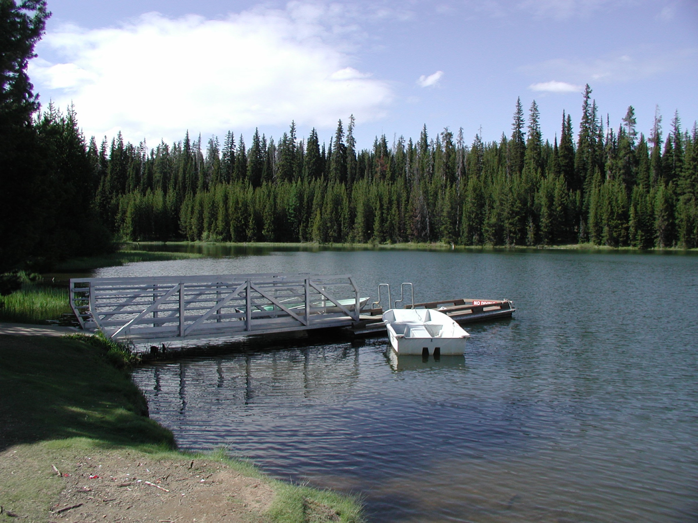 Jubilee Lake in the Umatilla National Forest, Blue Mountains