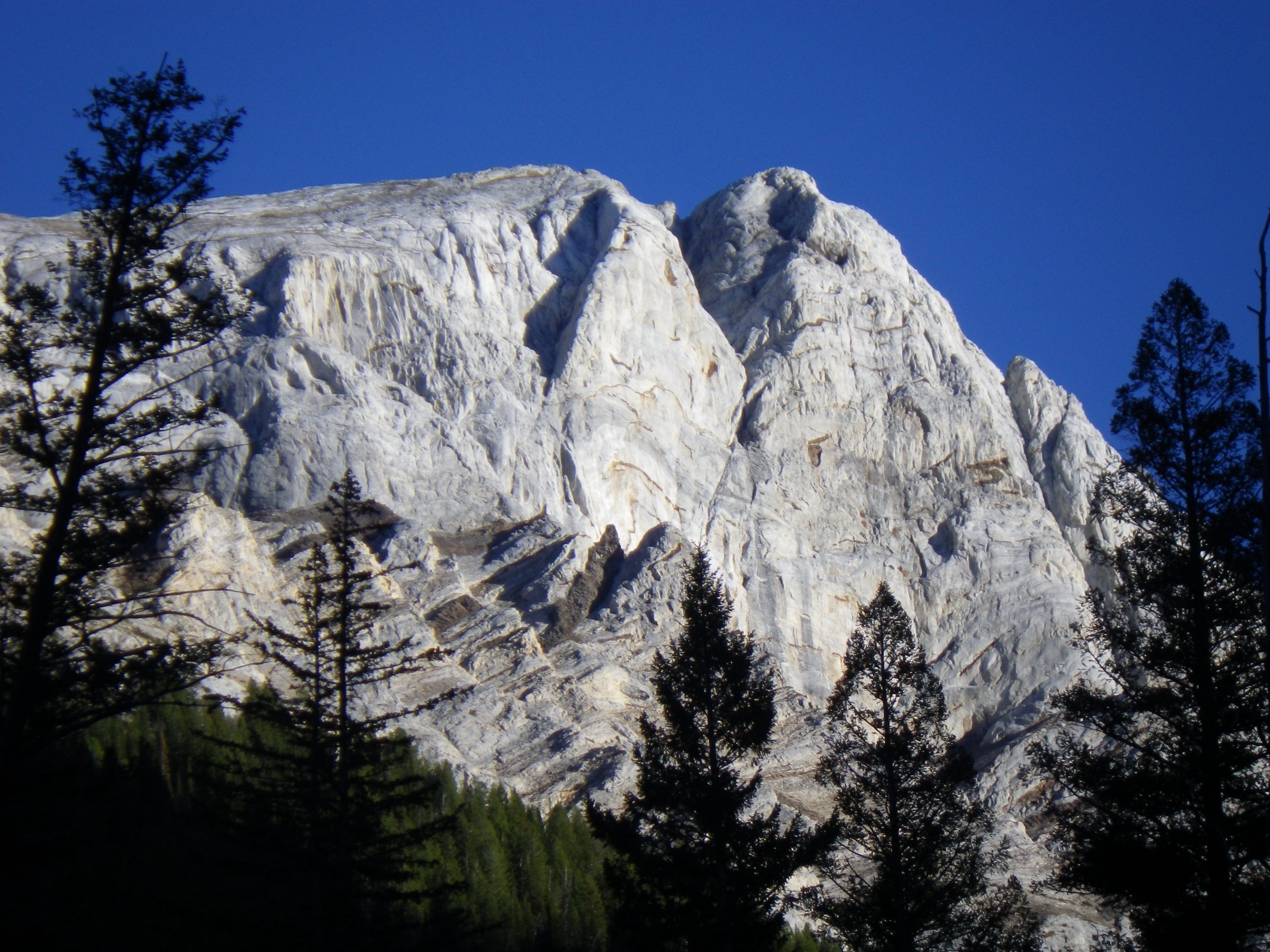 Matterhorn Peak from the valley floor, Wallowa-Whitman National Forest