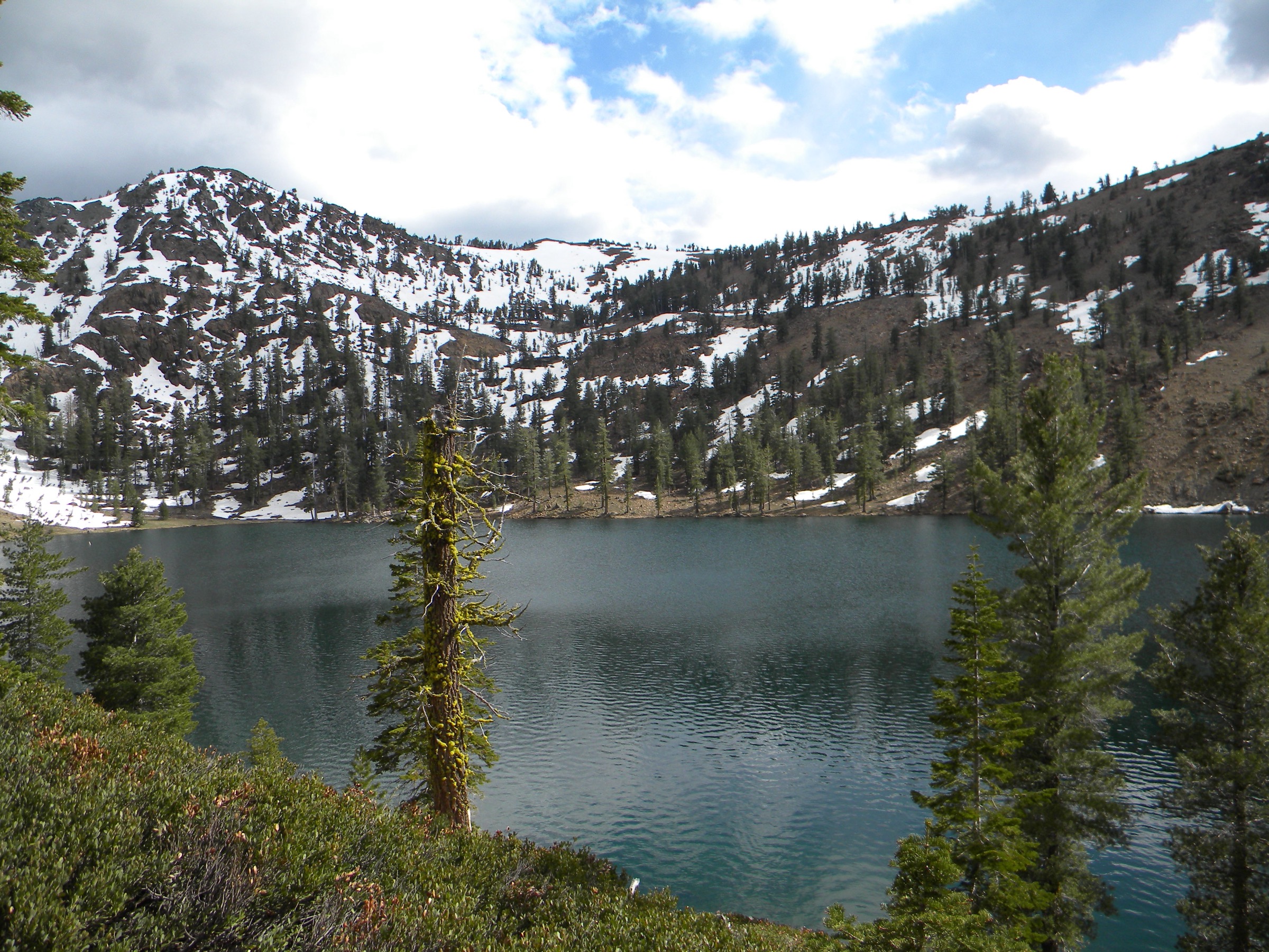 Deadfall Lakes basin below Mount Eddy in the Trinity Divide, northern California