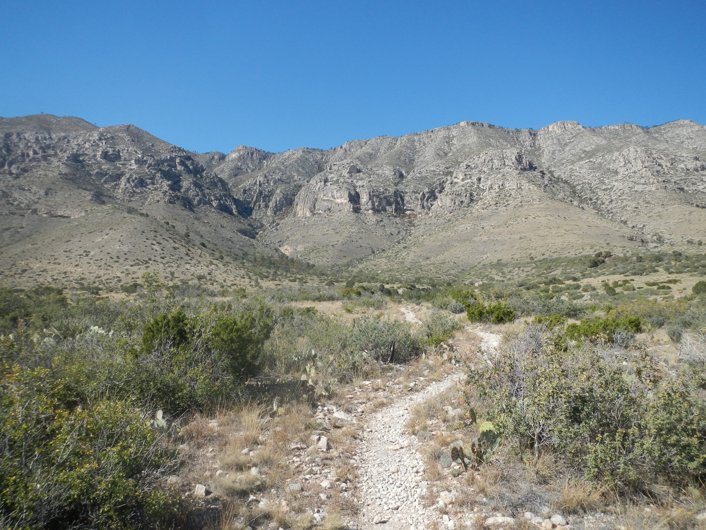 Smith Spring Trail, Guadalupe Mountains National Park