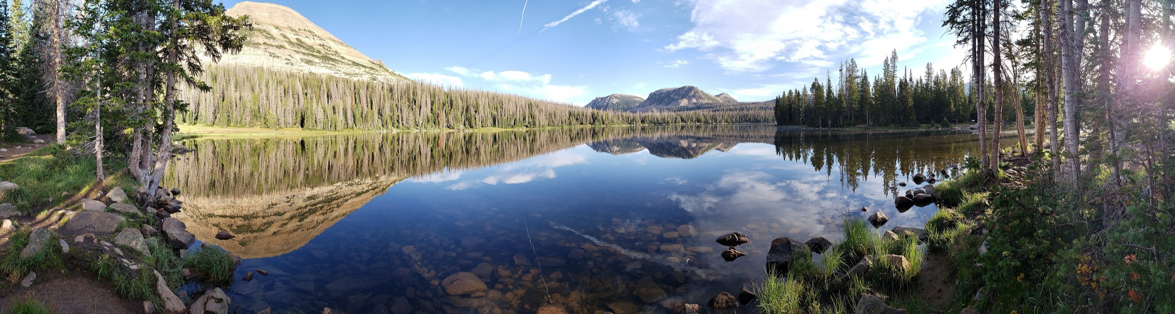 USA — Uinta Mountains, Mirror Lake Highway: essential day-hikes